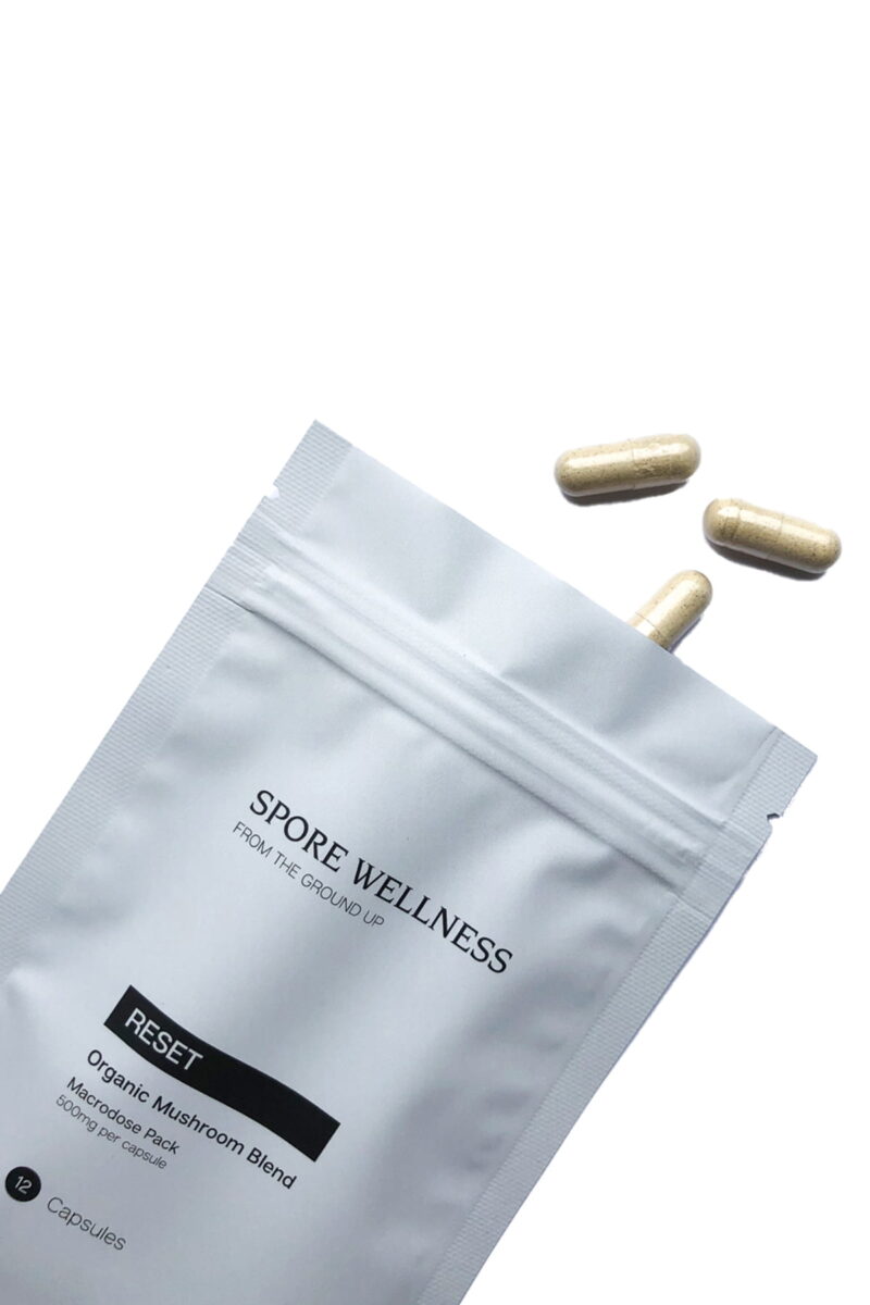 Spore Wellness (Reset) Macrodosing Paddenstoel Capsules (Kies uit 5 Soorten)